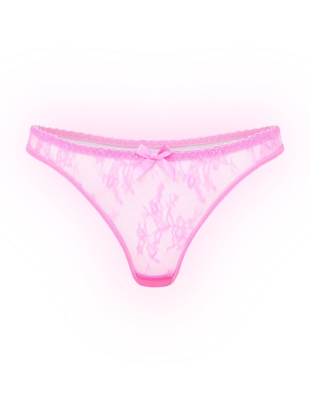AGENT PROVOCATEUR SACHAA THONG IN PINK - Picture 7 of 8